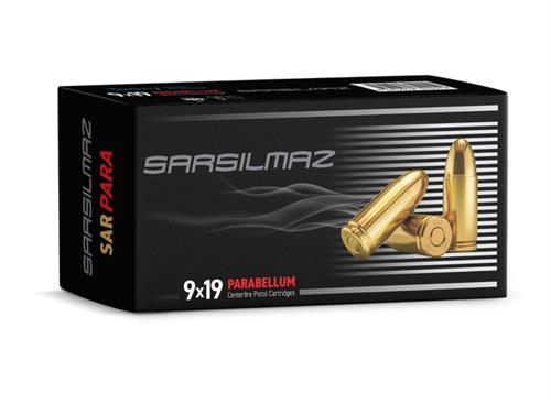Sarsılmaz 9x19 Parabellum 124 Grain Tabanca Mermisi